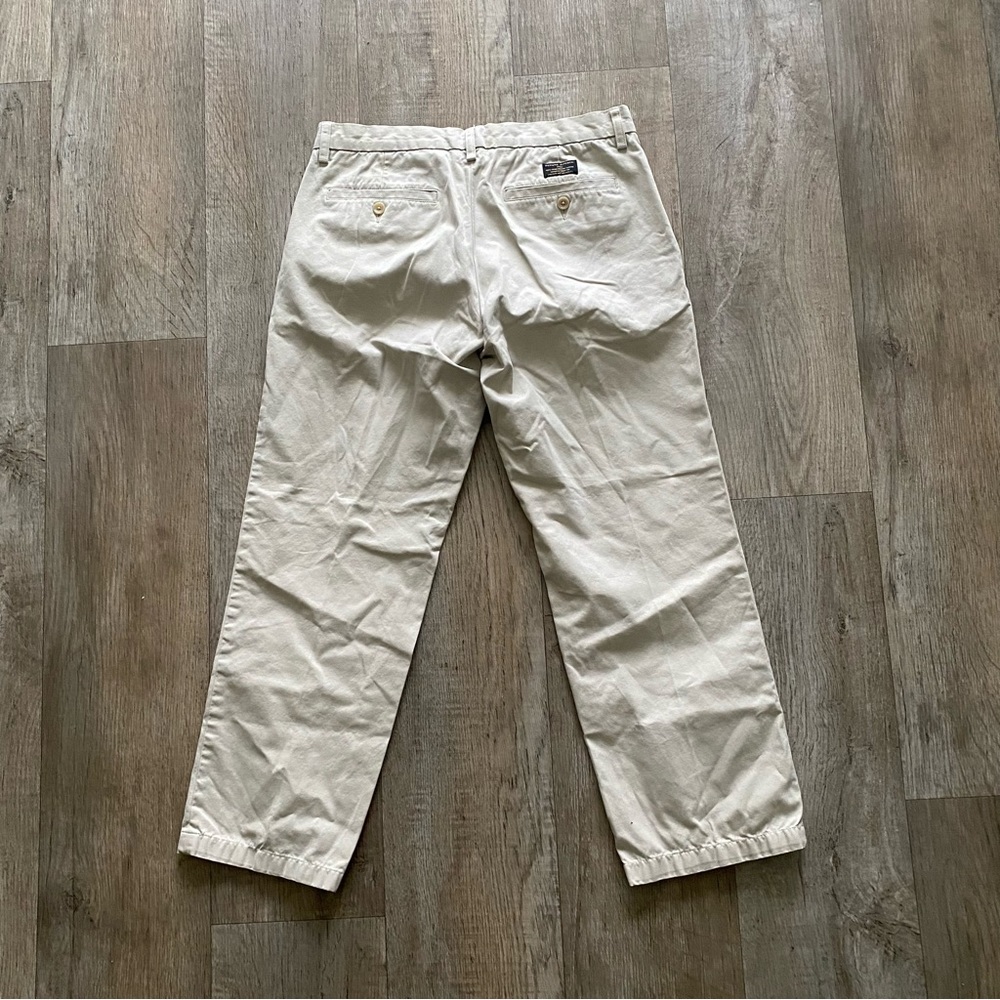 Banana Republic Dawson Chino Men Relaxed Fit Beige Pants - Picture 5 of 6